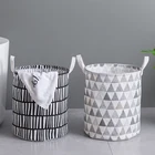 Домашние складные тканевые корзины для хранения грязной одежды, большие корзины для хранения одежды, органайзер для хранения еды