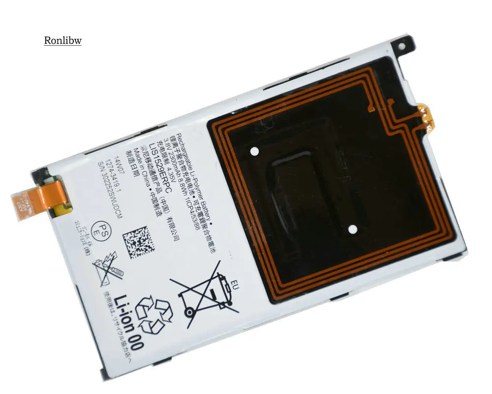 Сменная батарея Ronlibw 2300mAh LIS1529ERPC для sony Xperia Z1 mini Xperia Z1 Compact D5503 M51W с NFC