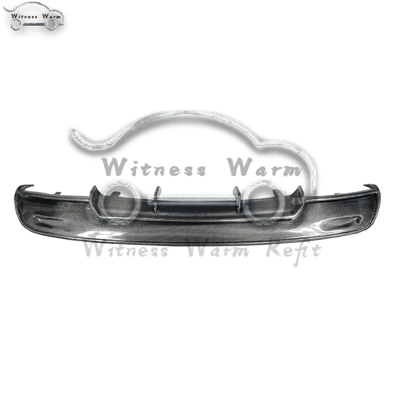 УГЛЕРОДНЫЙ Firber задний бампер Выпускной диффузор спойлер для Tesla Model S Sedan 2014 2016