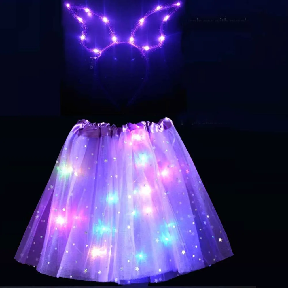 Светодиодный светильник для взрослых детей и девочек балетные пачки на