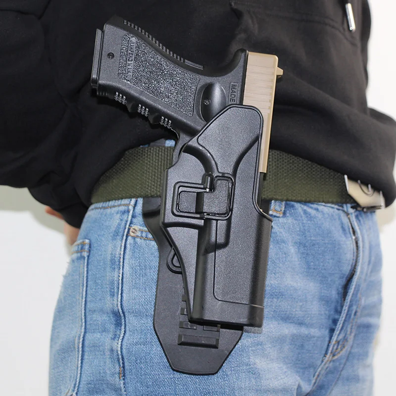 Высокий Низкий Регулируемый направляющий ремень с петлей переходник кобура для