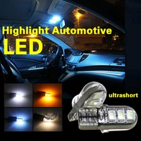 kein 100pcs silicone t10 w5w 194 168 led light t10 led lamp side wedge license plate read pathway car light bulb car accessories