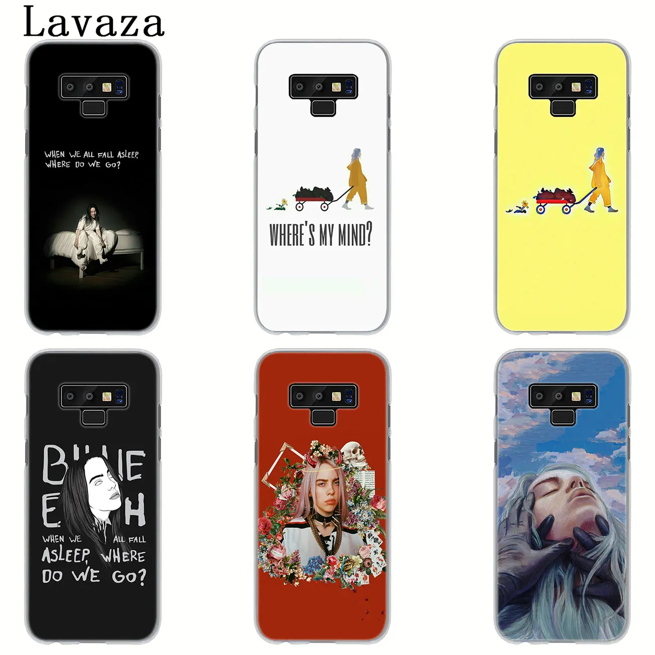 Lavaza Billie Eilish где я могу добраться до вас чехол для телефона для samsung Galaxy Note 10 9 8 A9 A8 A7 A6 плюс A3 A5 Крышка