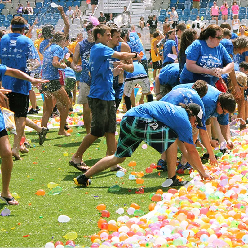 111 водные шары поло с наполнителем быстрый легкий набор латексные водяной бомбой