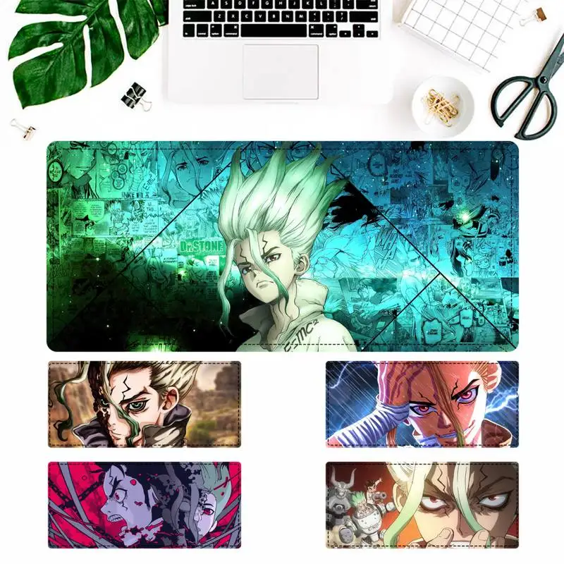 

2020 Dr. Stone Mouse Pad Gaming MousePad Large Big Mouse Mat Desktop Mat Computer Mouse pad For Overwatch