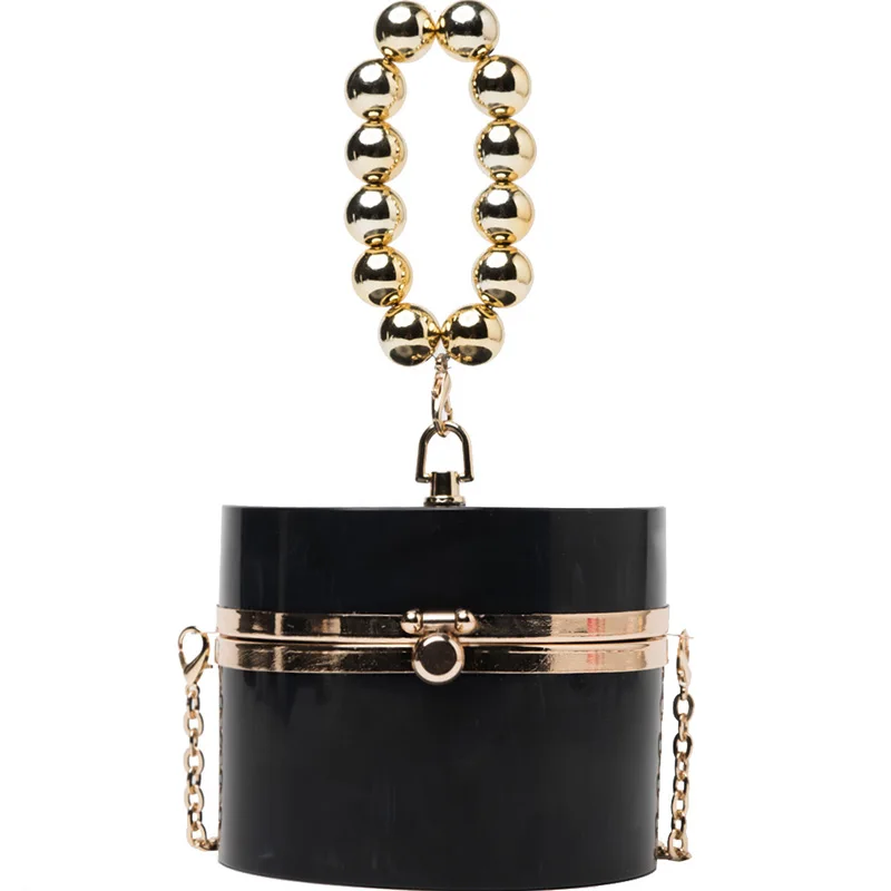 

Mini Crossbody Acrylic Tote Box Bag 2021 Trendy Fashion New High quality Women's Designer Handbag Chain Shoulder Messenger Bag