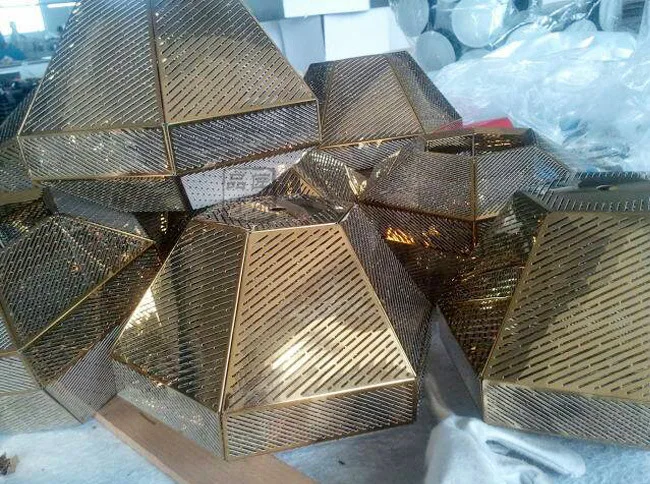 Современная Реплика подвесной светильник из нержавеющей стали в виде паутины