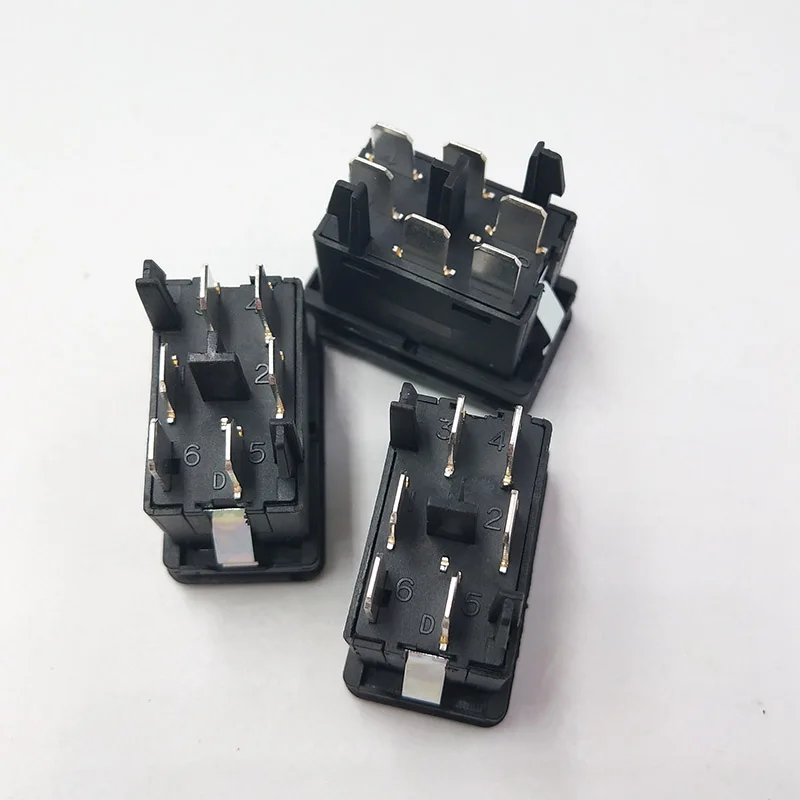 3PCS Car Black Plastic Metal Power Window Control Switch Button 191959855 BDP605 for VW Polo Golf Jetta MK2 1985 -1987 1988 1989 |