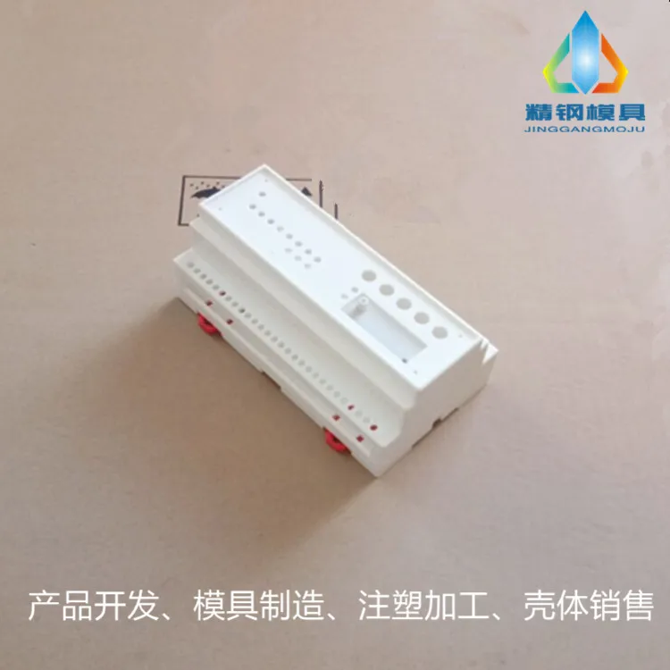 

Factory direct sales power module collector standard 35 rail electrical box stainless steel shell JG4-04-7 88x158x59MM