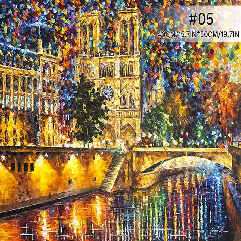 

Набор для рисования по номерам на холсте «городской пейзаж»