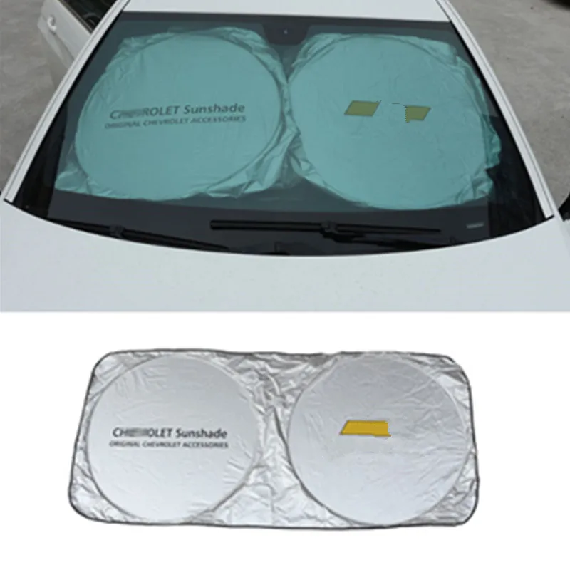 150*70 см автомобильные аксессуары передние солнцезащитные очки для Chevrolet Cruze Aveo Lacetti Captiva Cruz Niva Spark Orlando Epica Sail Sonic Lanos