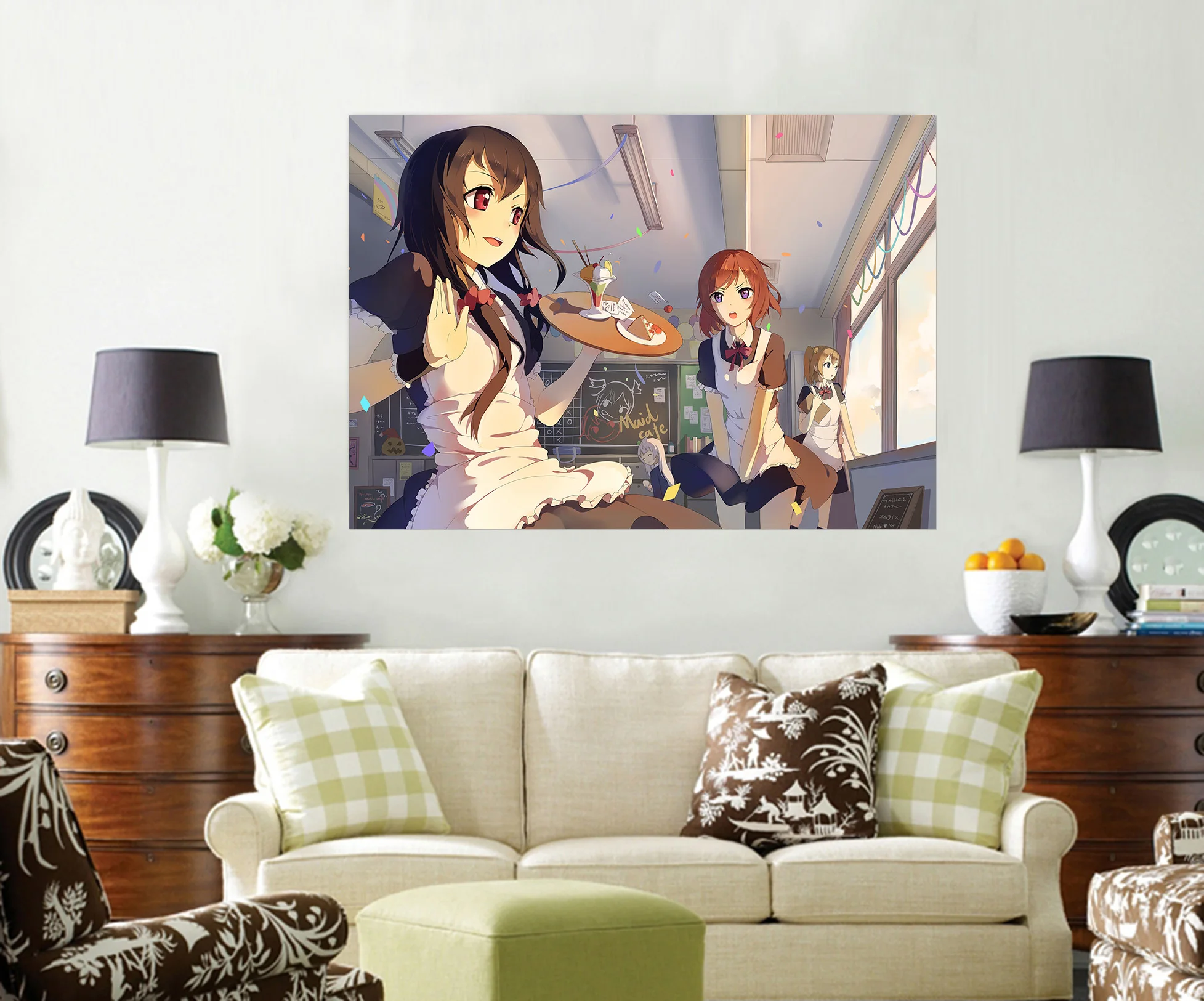 [Самоклеящиеся] 3D наклейки на стену из японского аниме Love Live 112 фотообои настенные