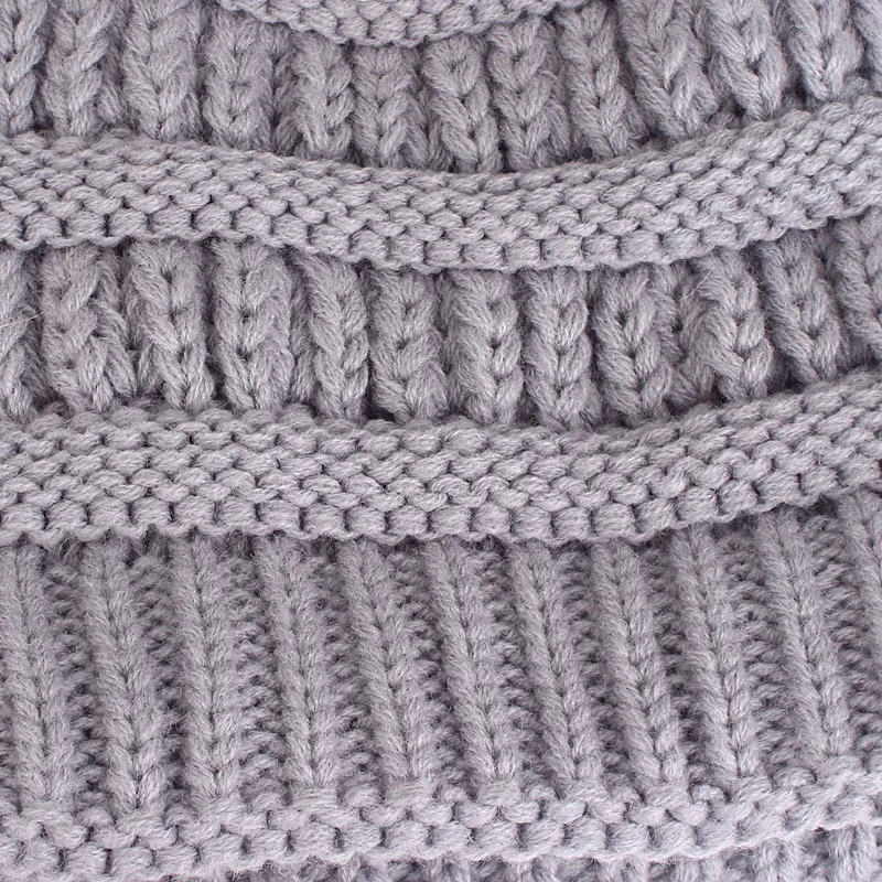 

Wool Hats Woman Beanie Cap Wool Knitted With Pom Pom For Hat Fashion And Warm Skull Cap Girls Winter Cap Bonnets For Women