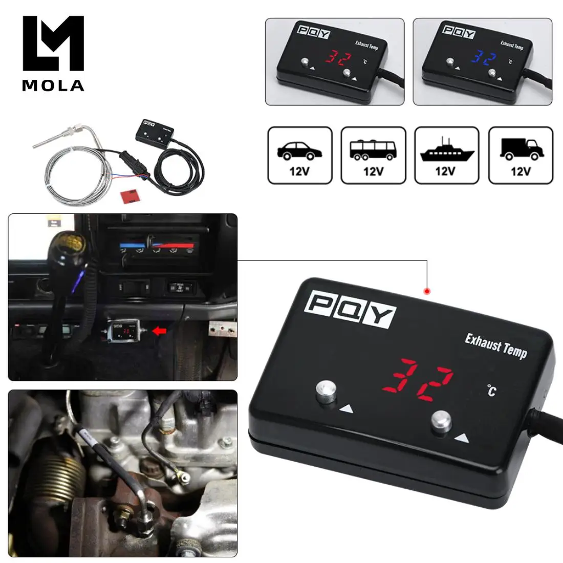 Автомобильный температура выхлопа датчик выхлопных газов - Цена: 1 643,30 руб.