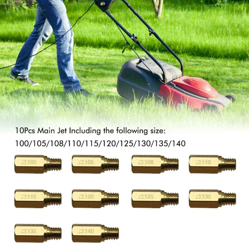 

20Pcs Carburetor Jets Kit for Keihim OKO KOSO PE PWK Carb Main Jet Kit and Slow Pilot Jet Kit 100-140#