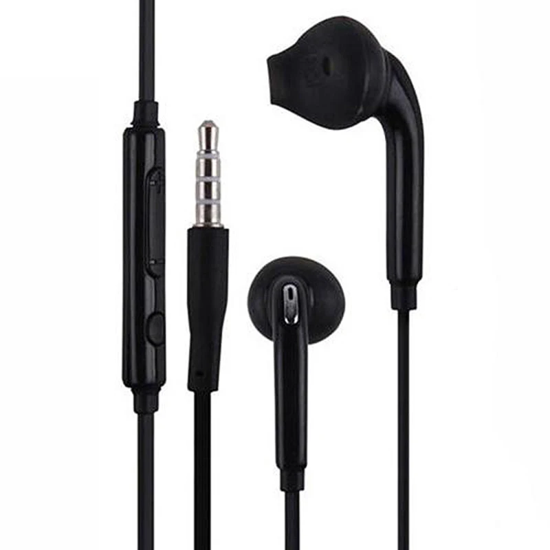 Comfortable Earphone Earbuds Subwoofer Headphone Wired 3.5mm Plug Protable In Ear With Mic Headset For Samsung Galaxy S6 | Электроника