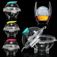 5pcs whiskey diy big size ball ice molds sphere round ball ice cube makers home and bar party kitchen whiskey cocktail