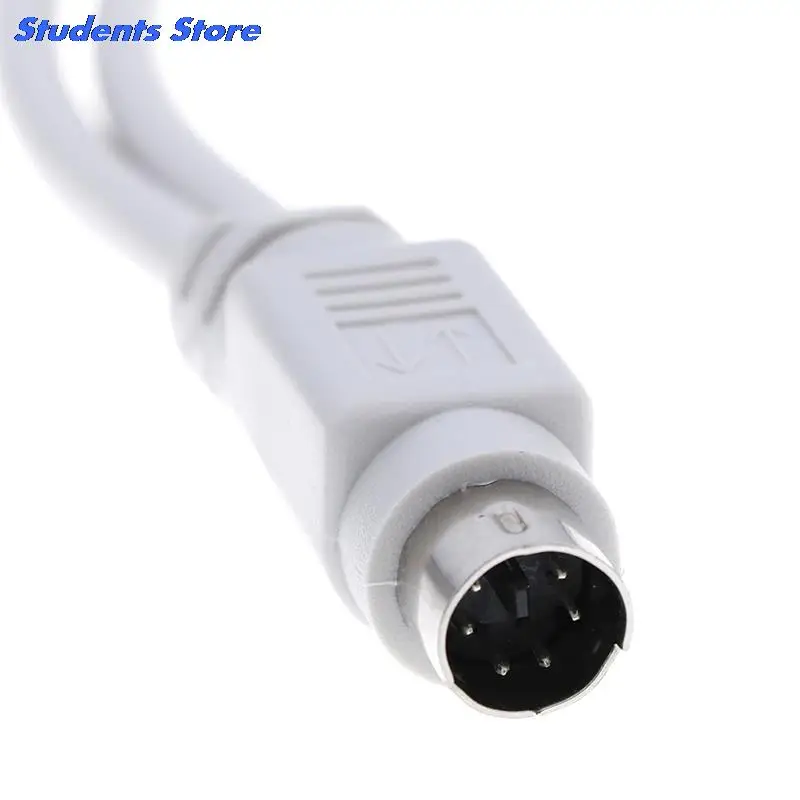 Кабель-адаптер для материнской платы PS2 PS/2 6Pin Mini Din Male-2 Female мыши карта клавиатуры