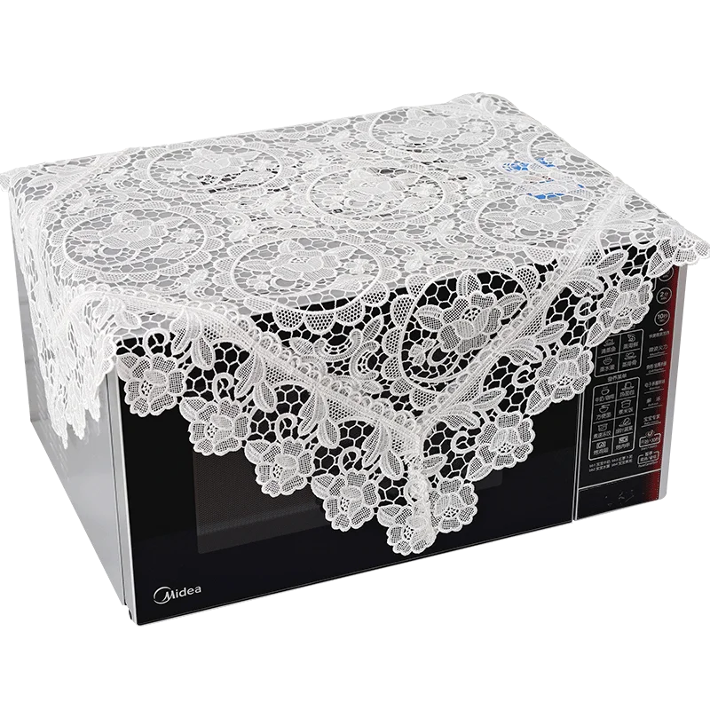 

European lace tablecloth rectangular ins tea table cloth white hollowed-out small cover towel embroidery table cloth
