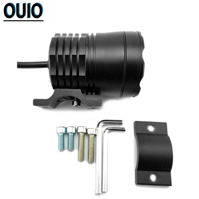 Фары для мотоцикла велосипеда противотуманные фары 25 Вт лампы DRL передняя фара