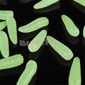 50 шт. акция мягкая рыболовная приманка-крючок из личинки 1 6 см 7 г черви с запахом