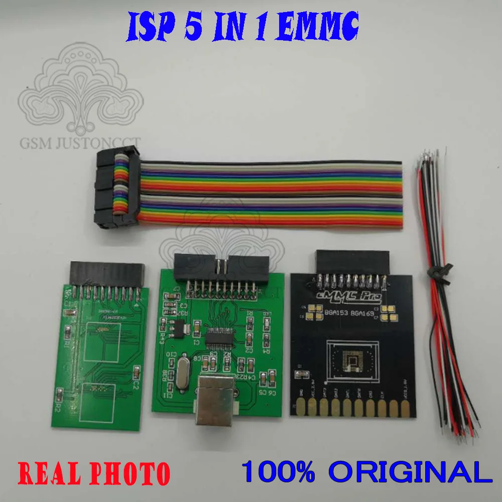 Новейший оригинальный GSM SHIELD BOX + 5 в 1 адаптер EMMC Ремонт Imei сброс учетной записи Google