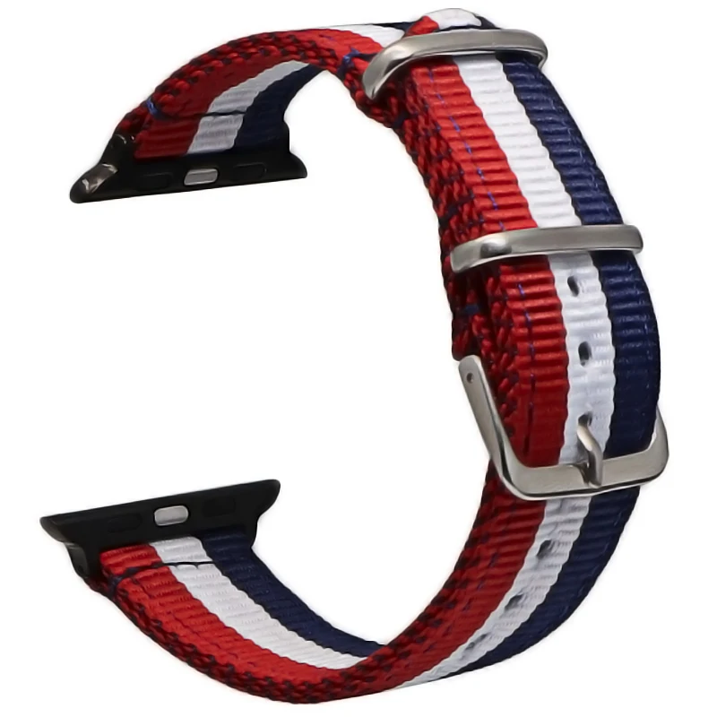 Ремешок для apple watch band apple watch 4 5 3 ремешок 44 мм/40 мм iwatch band 5 42 мм 38 мм correa pulseira нейлоновый ремешок для часов