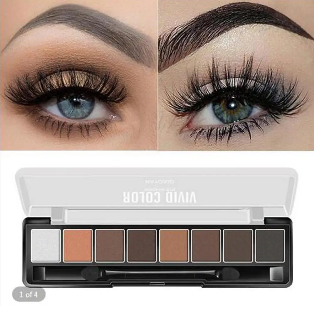 Портативный грейпфрутовый Цвет Тени для век Палитра Русалка мерцающий матовый