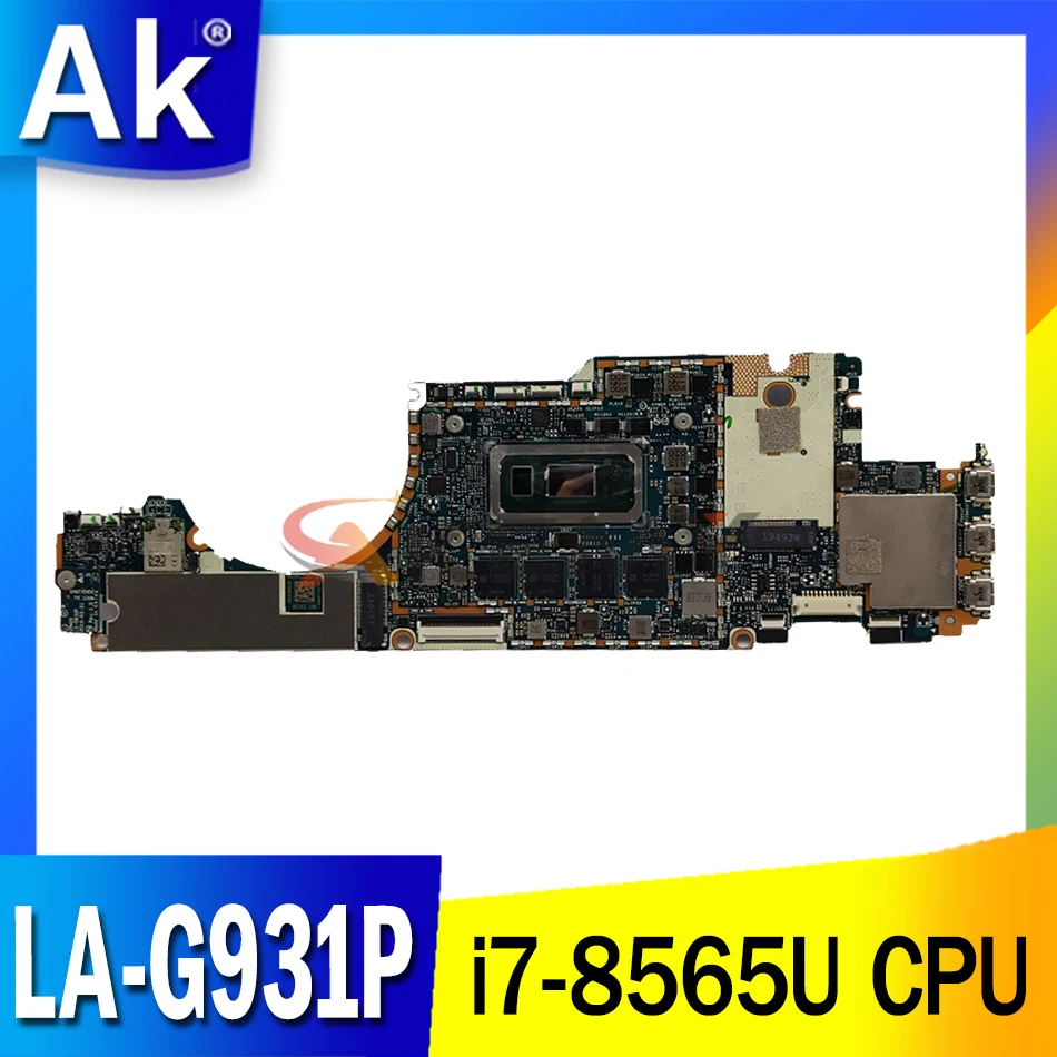 

Akemy Elite x2 G4 mainboard WITH i7-8565U CPU LA-G931P for HP Elite x2 G4 laptop motherboard mainboard test 100% OK