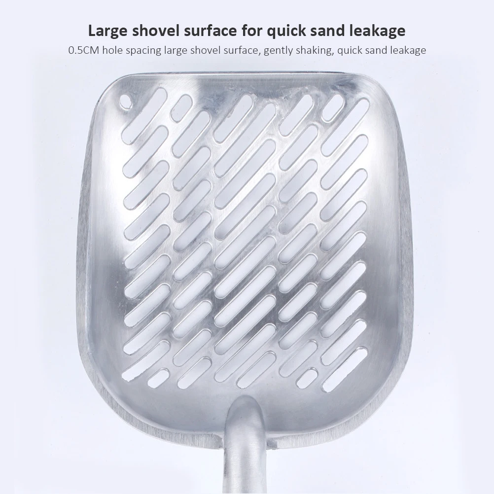 Лопатка для кошачьего туалета из алюминиевого сплава с антипригарным покрытием