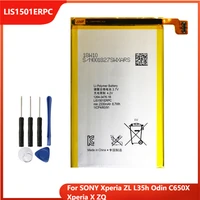 replacement phone battery lis1501erpc for sony xperia zl l35h odin c650x xperia x zq rechargable batteries 2300mah