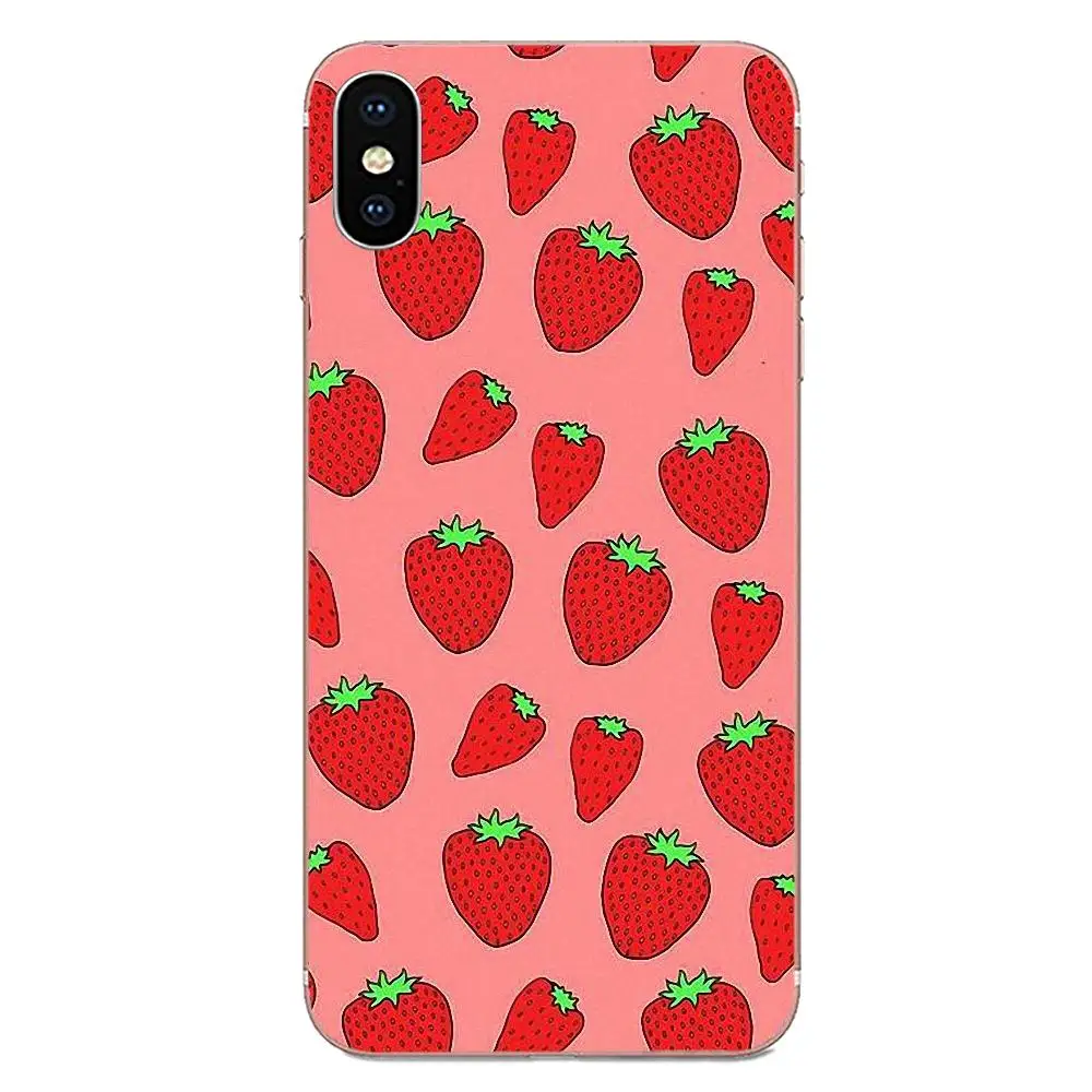 Коллаж с рисунком клубники для HTC Desire 530 626 628 630 816 820 One A9 M7 M8 M9 M10 E9 U11 U12 Life Plus из ТПУ |