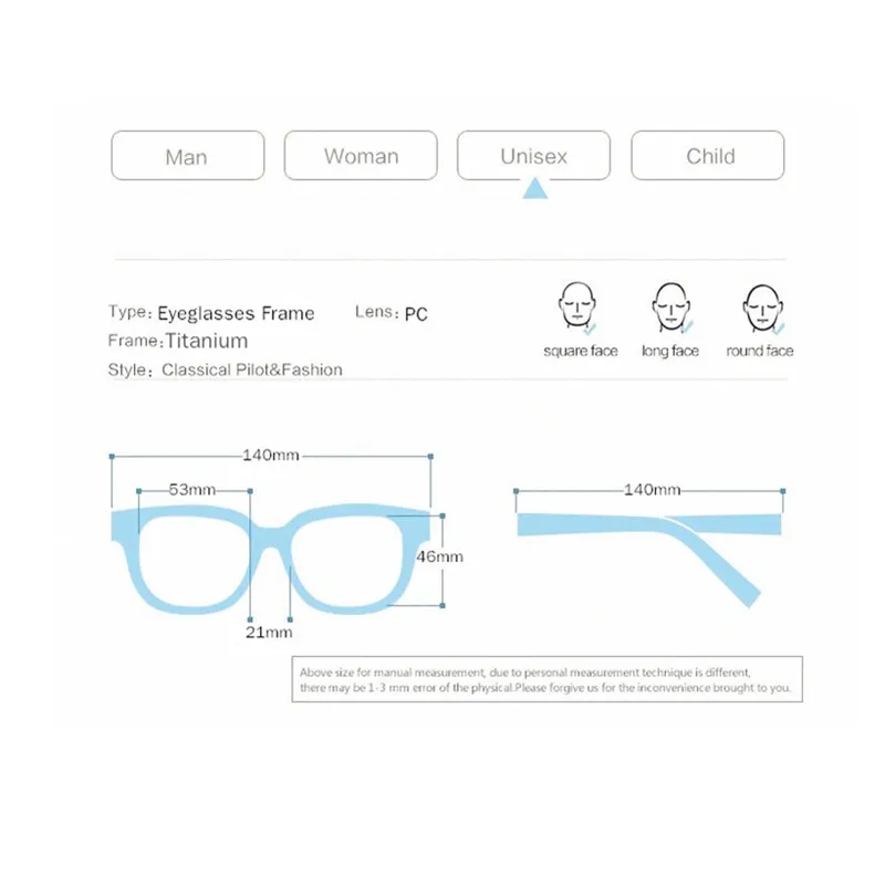 Оправа для очков DOFTA из чистого титана мужчин оправа по рецепту близорукости