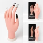 Обучающая модель для обучения ногтям, поддельный палец, дисплей, полка, гибкие простые инструменты для ногтей, для начинающих, дисплей, модели инструментов