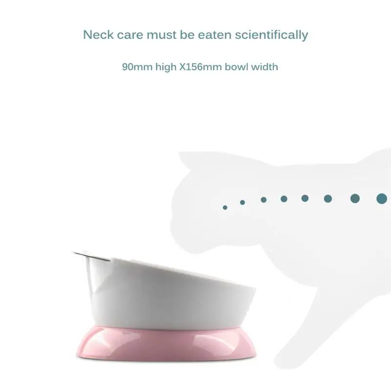 Кормушка для домашних животных миска кошек с мелким кормом нескользящая