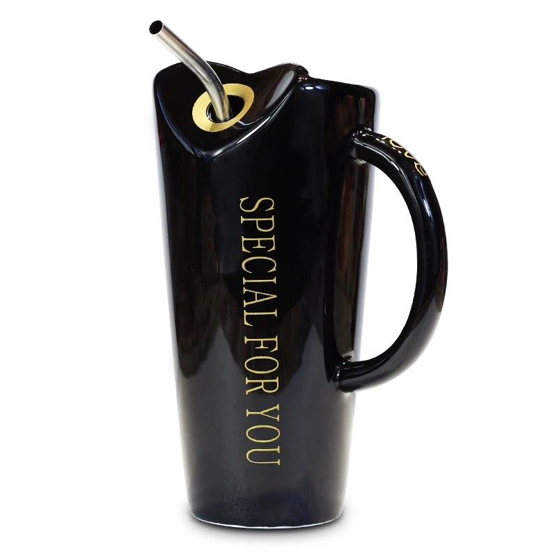 Креативная Милая Минималистичная индивидуальная керамическая кружка для