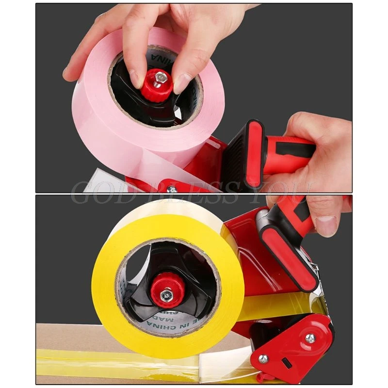 

Heavy Duty Tape Gun Dispenser Sealing Packaging Parcel Cutter Machine Manual Packing Tool Drop Shipping