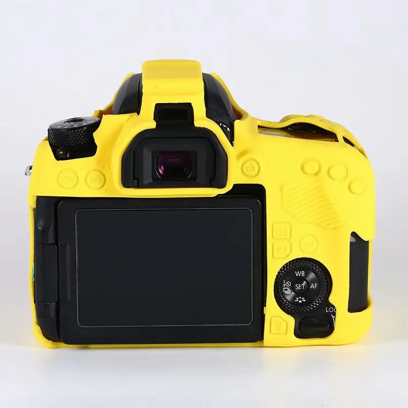 Силиконовый чехол для камеры Canon 200D II 5D4 5dmark IV 1300D 77D 80D 7D2 5D3 5DS 5DR 700D 650D 6D2 6D 800D |