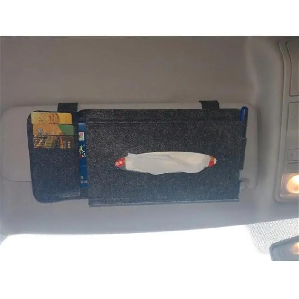 Автомобильная коробка для хранения салфеток держатель органайзер