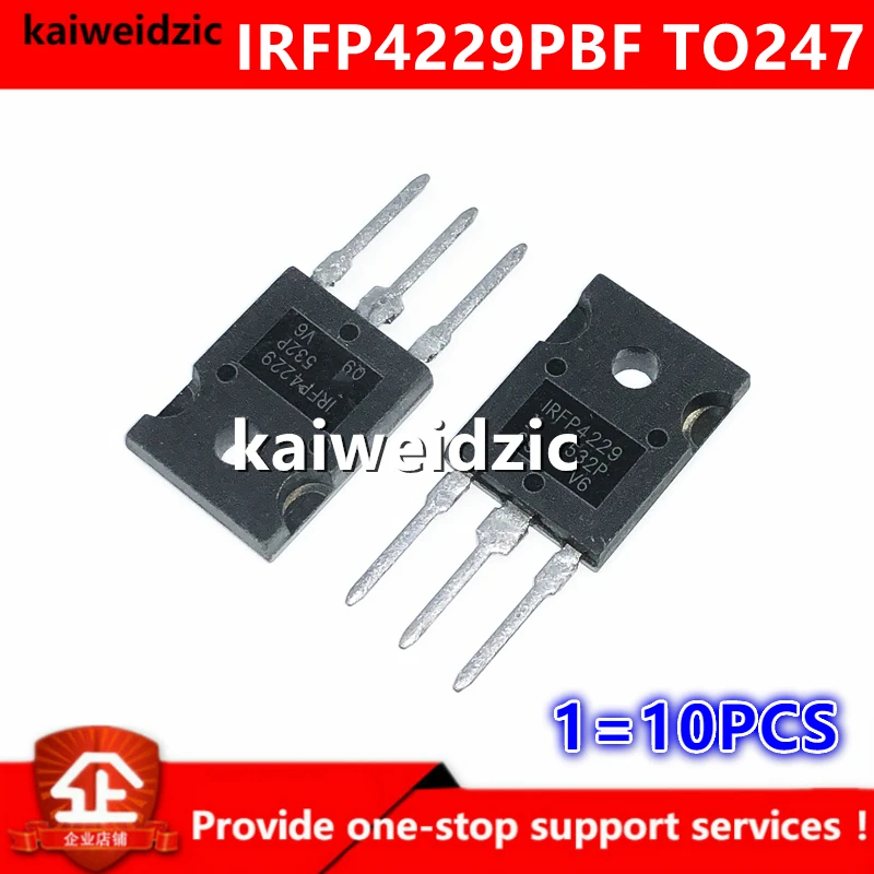 Kaiweikdic новый импортный оригинальный IRFP4229 IRFP4229PBF 250V 44A TO 247 MOSFET широко используемый