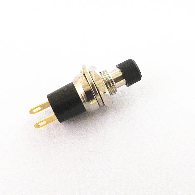 PB05A PBS-110 Self-Locking SPST Normally Open Mini Push Switch Opening 7MM Small Button With Gold-plated ON-OFF 3A 250V AC |