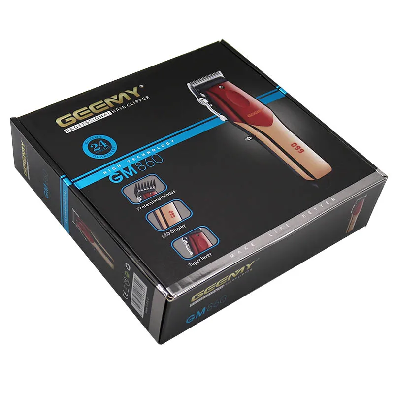 Регулируемая профессиональная машинка для стрижки волос перезаряжаемый триммер