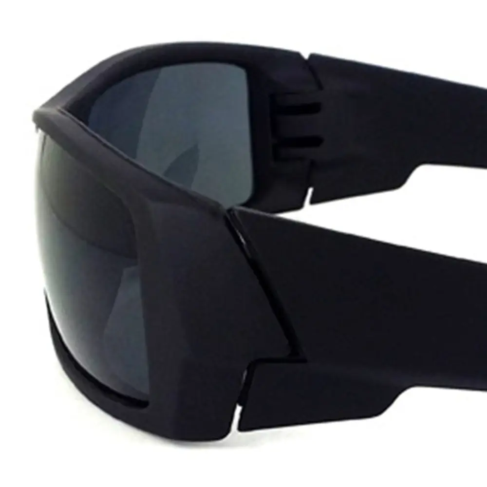 

Sunglasses Driving Square Frame Super Dark Polarized Wrap Around Sports Glasses Bright black purple mercury C5 Outdoor