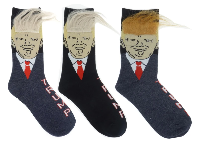 Фото Носки президент Дональд Трамп унисекс повседневные носки для взрослых