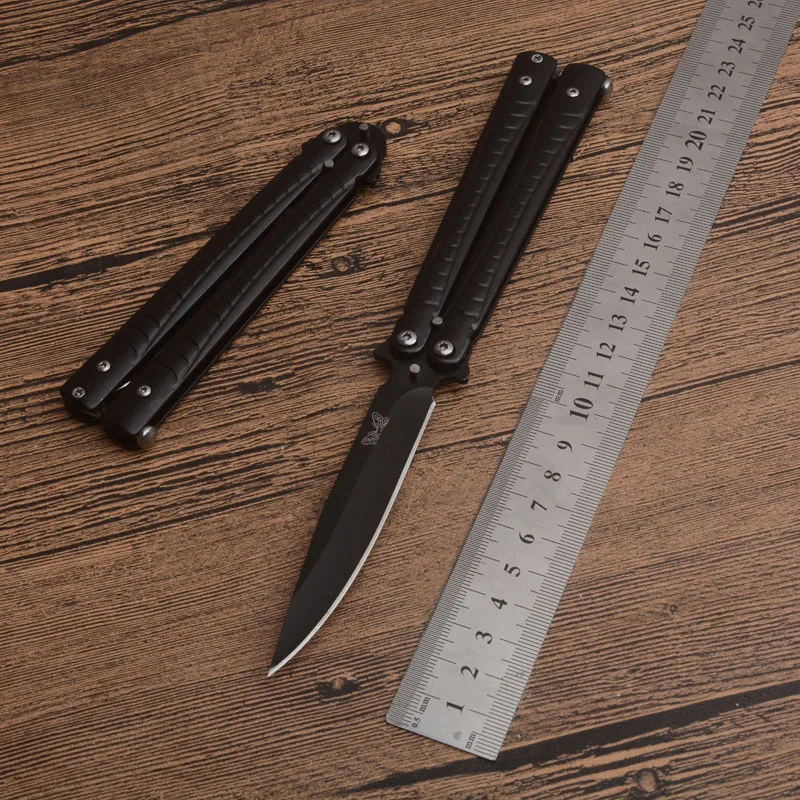 

Новые складные ножи для кемпинга на открытом воздухе карманный нож для повседневного использования без края балисонг тренировочный выжива...