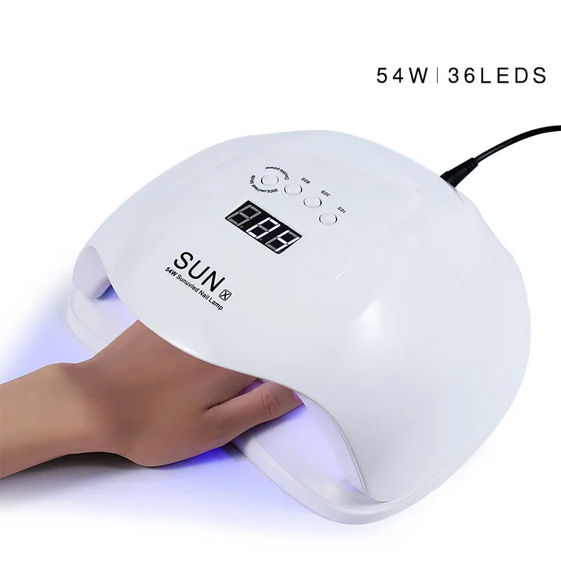 УФ лампа Sun 5x Plus 54 Вт 36 шт. светодиодный светильник Сушилка для ногтей гель