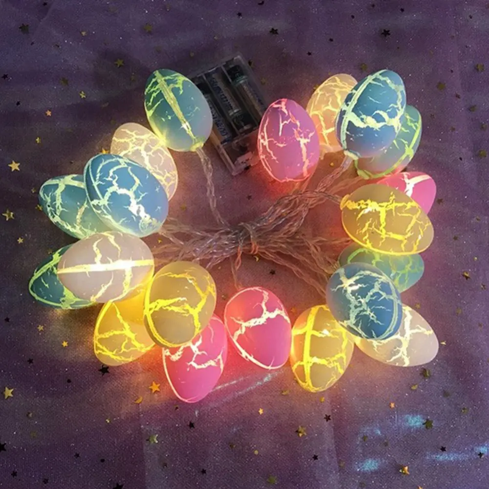 Пасхальная светодиодная гирлянда для яиц украшение детской комнаты