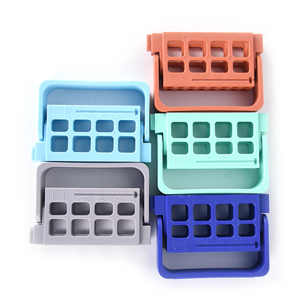 

New Sale Dental Endo Dispenser Endodontic File Drill Stand Holder Autoclavable Dental Lab Instrument Block Holders