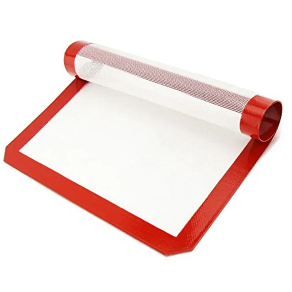 

30x21CM Food Grade Silicone Non-Stick Baking Mat Pad Home Kitchen Cooking Double Sided Rolling Dough Mat Sheet Tools