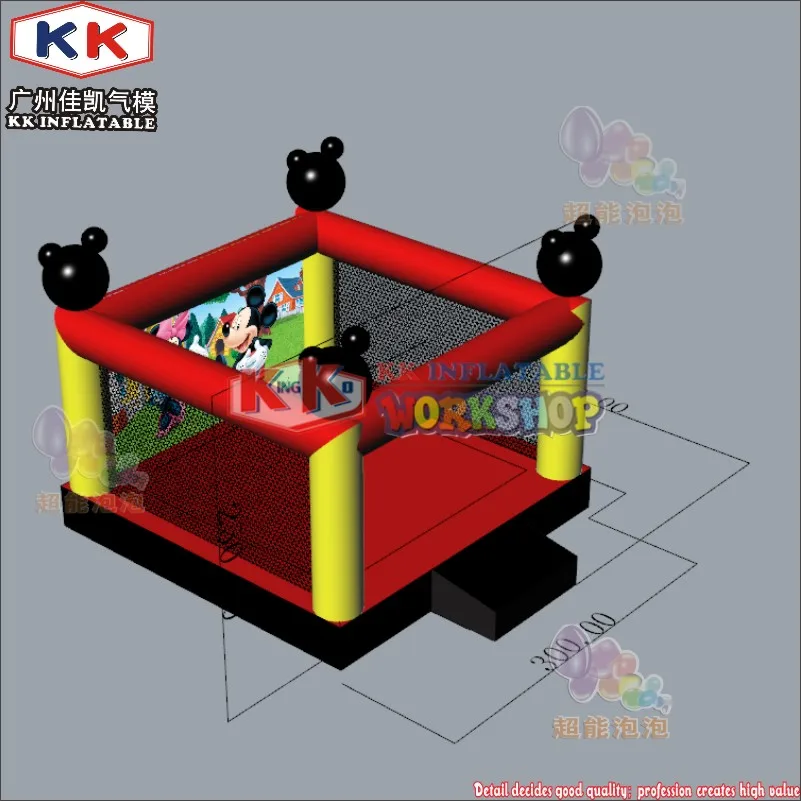 Надувной замок для детей ясельного возраста детский прыгающий надувной батут с